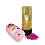   Fürdősó, Shunga, Oriental Crystals – Aphrodisia, 500 g, afrodiziákus illat, holt-tengeri só, színező és habképző hatás, bőrpuhító, pároknak