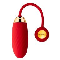   Tojás vibrátor, Svakom, Ella Neo, 21 cm, arany, akkumulátoros, app-vezérelt, vízálló, szilikon/ABS, LED-es, 11 mód, távoli vezérlés (Android/iOS)