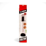   Elektromos péniszpumpa, X-Men, Electric Penis Pump, 16–20 cm, fehér, vibrátoros, akkumulátoros, állítható szívóerő, csendes, vaginás betéttel