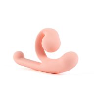   G-pont vibrátor, X-Men, Magic Snail, 16-20 cm, lila, kétmotoros, rugalmas, selymes felületű, 10 rezgési mód, szilikon, akkumulátoros, illatos