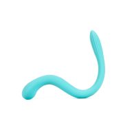   G-pont vibrátor, X-Men, 6–10 cm, zöld, szilikon, 12 rezgési mód és 3 sebesség, vízálló, akkumulátoros, ergonomikus, ívelt hegy, selymes felület