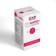   Vágyfokozó kapszula, Pills, DR. HARD+ by XXL POWERING, 8 db, natúr, férfiaknak, növényi kivonatokkal (cordyceps, maca, ginseng), étrend-kiegészítő