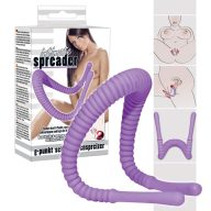   Szeméremajk tágító, You2Toys, Intimate Spreader G-Spot Pleasurer, 28 cm, lila, hajlítható, G-pont stimuláló, szilikon bevonatú, fém vázzal