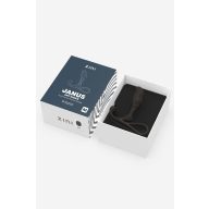   Prosztata masszírozó, Loverzzz, Janus Anti-Shock M, 6-10 cm hossz, 1,6-2,4 cm átmérő, fekete, szilikon, vízálló, ergonomikus, P-pont és gát stimuláció