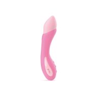   G-pont vibrátor, Loverzzz, Zini Bloom Dual Pleasure, 16-20 cm, rózsaszín, szilikon, akkumulátoros, vízálló, 7 sebesség, 10 rezgésmód, bőrbarát