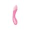 G-pont vibrátor, Loverzzz, Zini Bloom Dual Pleasure, 16-20 cm, rózsaszín, szilikon, akkumulátoros, vízálló, 7 sebesség, 10 rezgésmód, bőrbarát