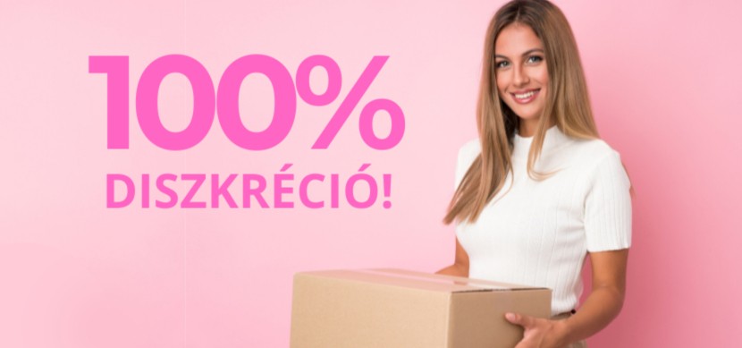Szállítás 100% diszkrécióval! 
